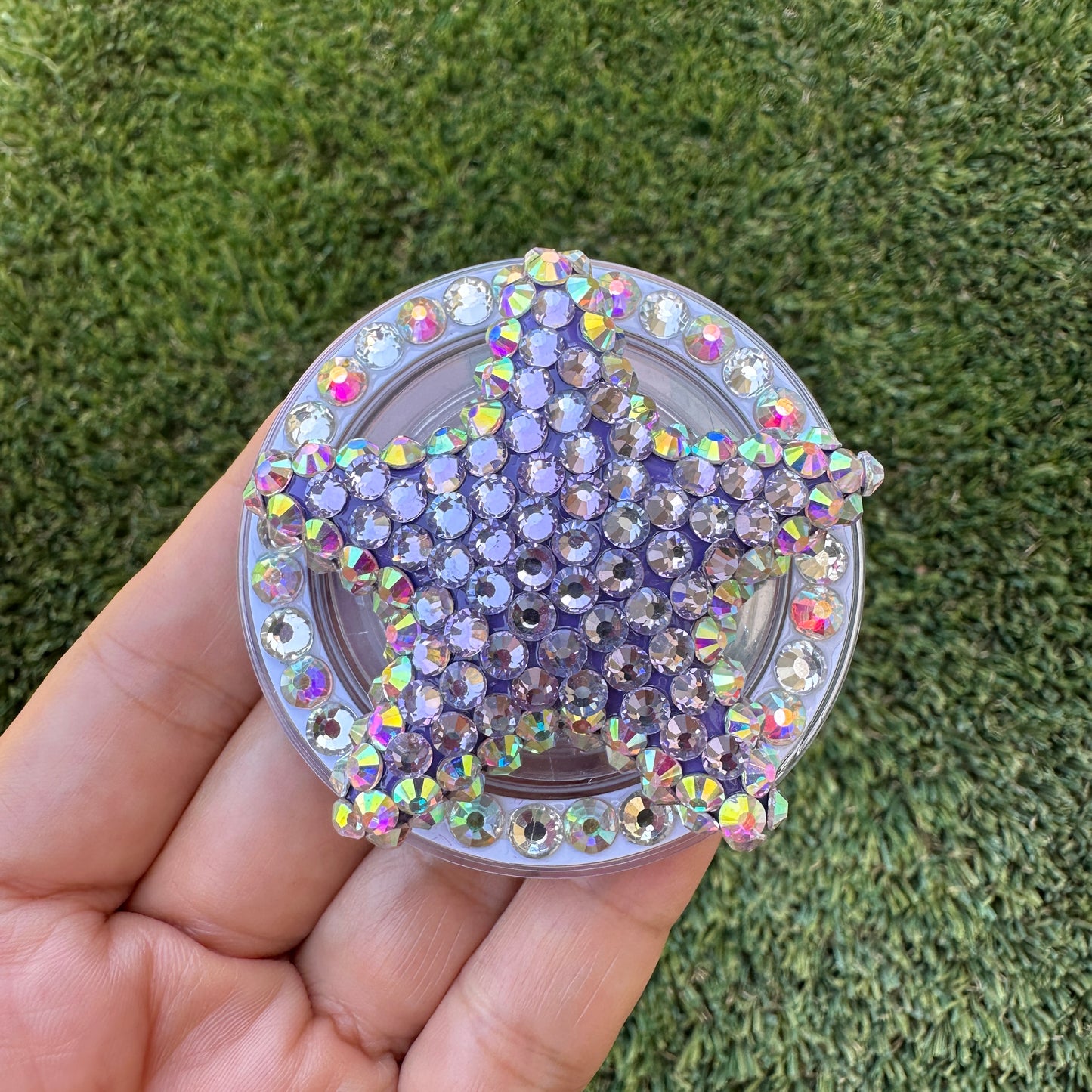 Crystal Bling Bling Magnet Rhinestone Phone Grip g68