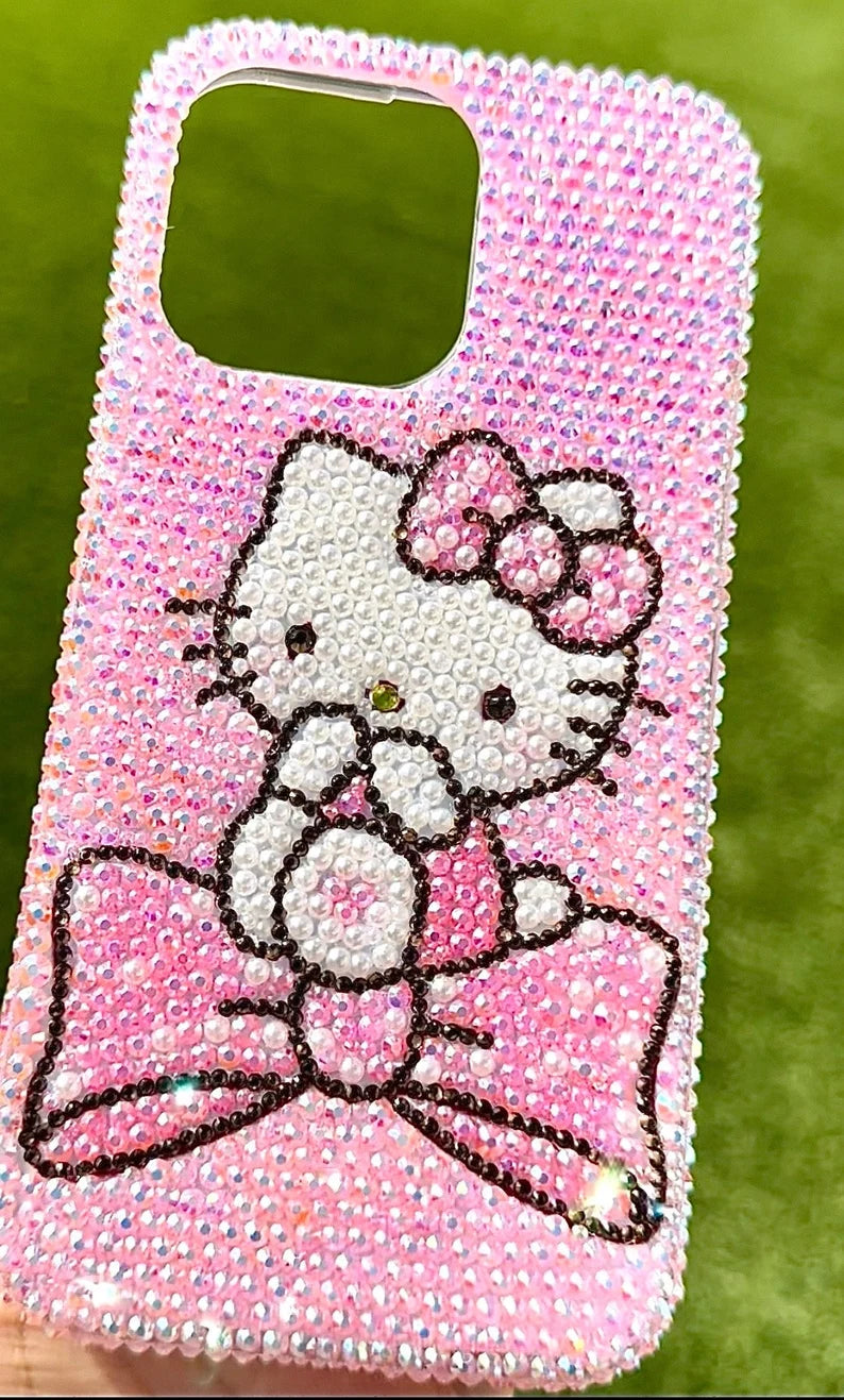 Handmade Bling Bling Rhinestones Phone Case Make to Order z10