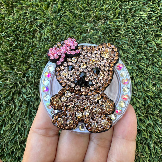 Crystal Bling Bling Magnet Rhinestone Phone Grip g57