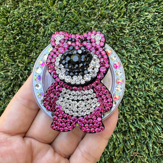 Crystal Bling Bling Magnet Rhinestone Phone Grip g55