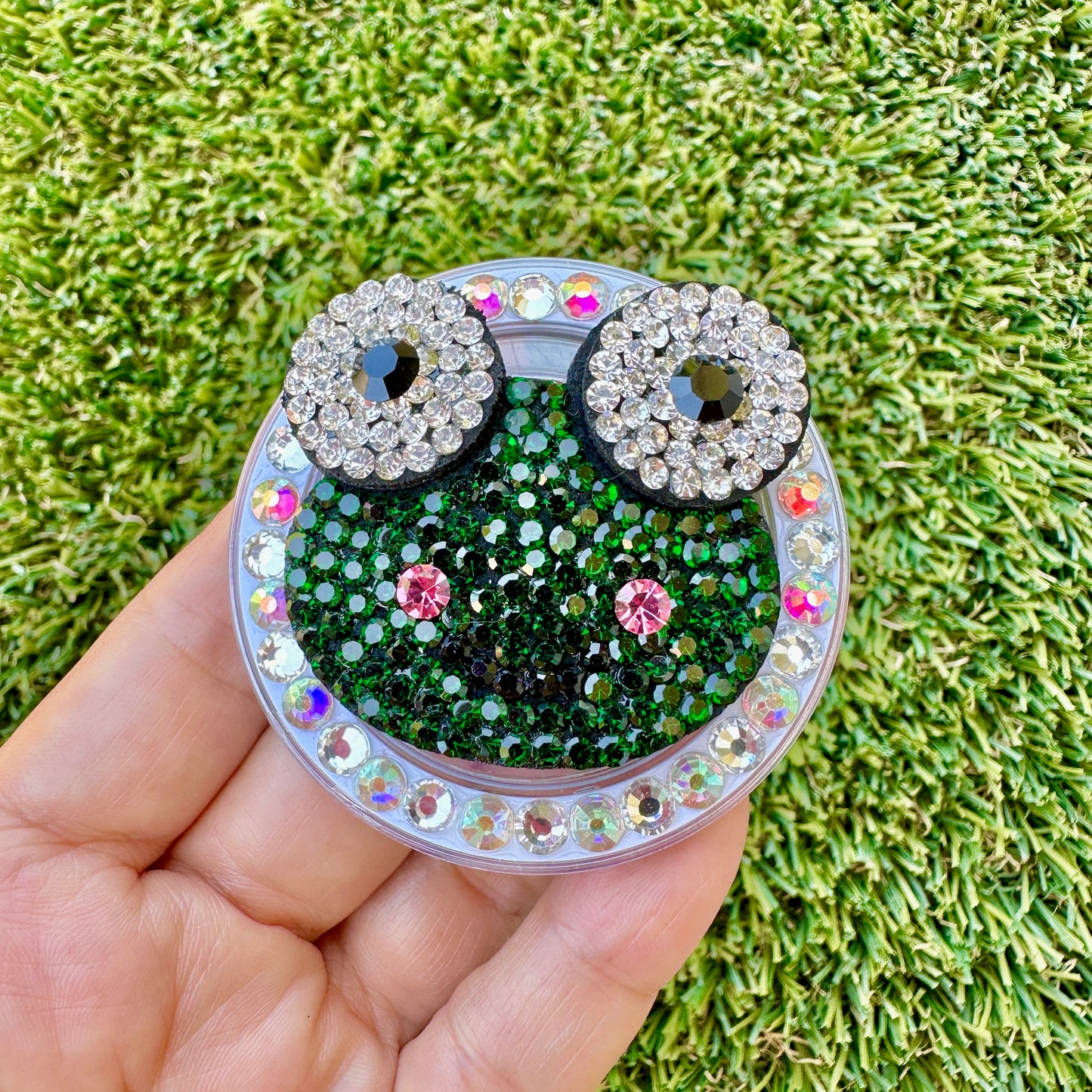Crystal Bling Bling Magnet Rhinestone Phone Grip g52