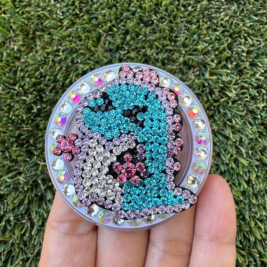 Crystal Bling Bling Magnet Rhinestone Phone Grip g58