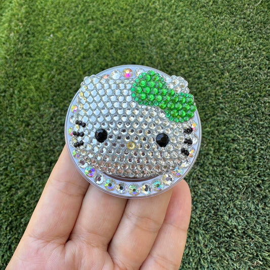 Crystal Bling Bling Kitty Cat Magnet Rhinestone Phone Grip g166
