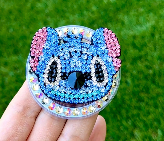 Crystal Bling Bling Magnet Rhinestone Phone Grip g12