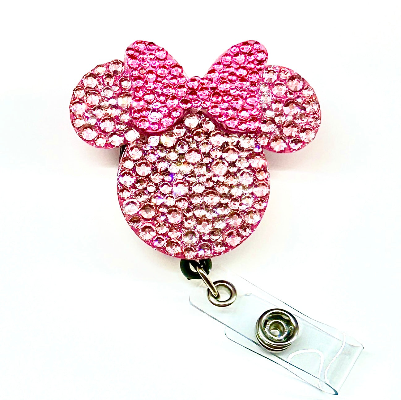 1 Piece Cute Cartoon ID Badge Reel With Bead ID Badge Holder b5
