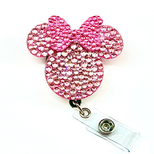 1 Piece Cute Cartoon ID Badge Reel With Bead ID Badge Holder b5