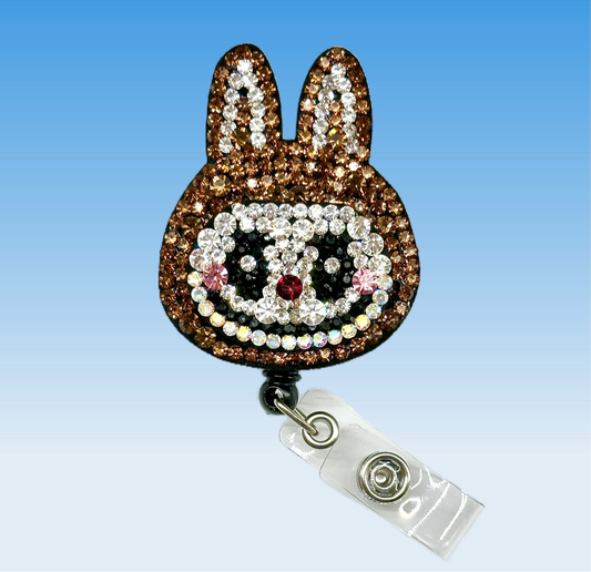 1 Piece Cute Cartoon ID Badge Reel With Bead ID Badge Holder b3