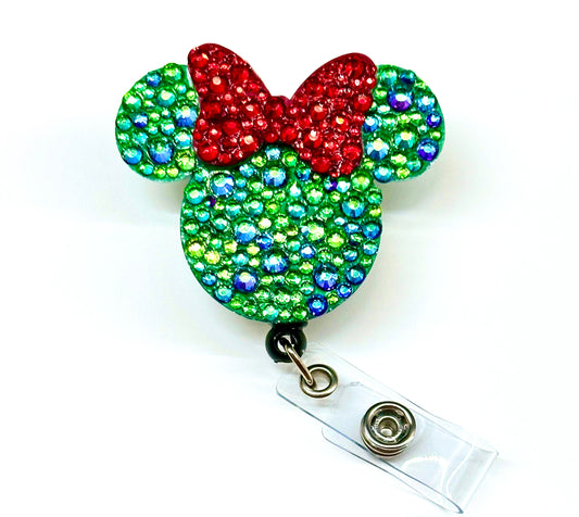 1 Piece Cute Cartoon ID Badge Reel With Bead ID Badge Holder b4
