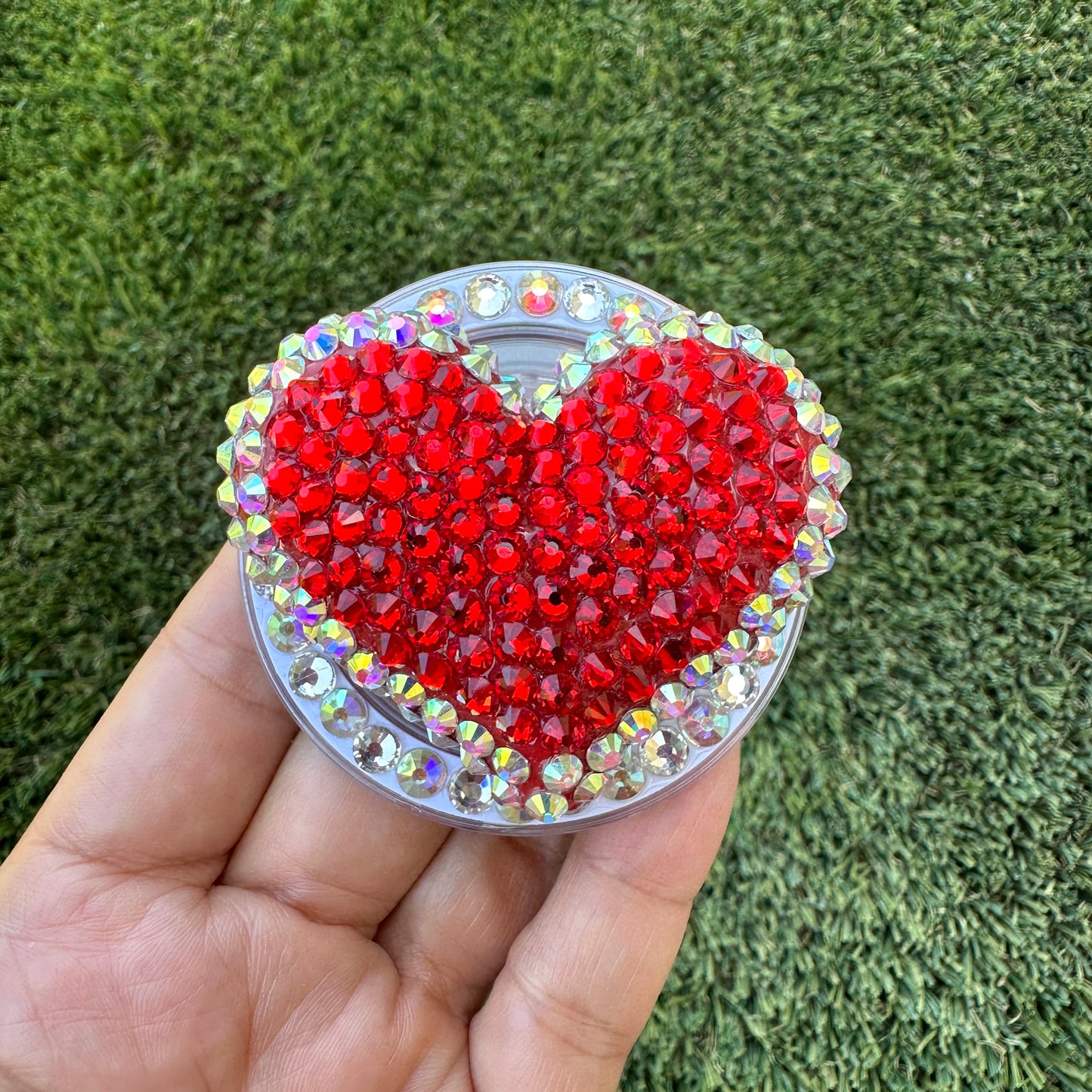 Crystal Bling Bling Magnet Rhinestone Phone Grip g77