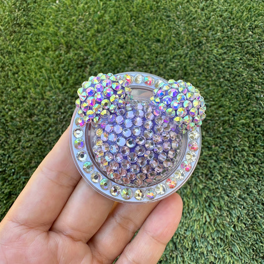 Crystal Bling Bling Magnet Rhinestone Phone Grip g62