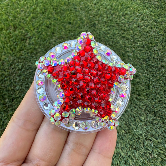 Crystal Bling Bling Magnet Rhinestone Phone Grip g69