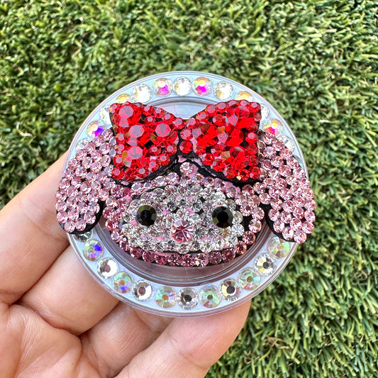 Crystal Bling Bling Magnet Rhinestone Phone Grip g53