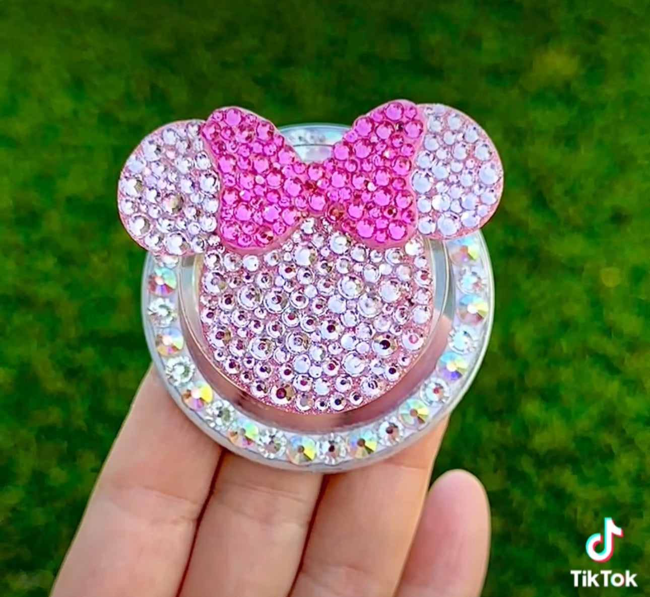 Bling Bling Magnet Rhinestone Phone Grip g6