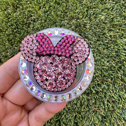 Crystal Bling Bling Magnet Rhinestone Phone Grip g48