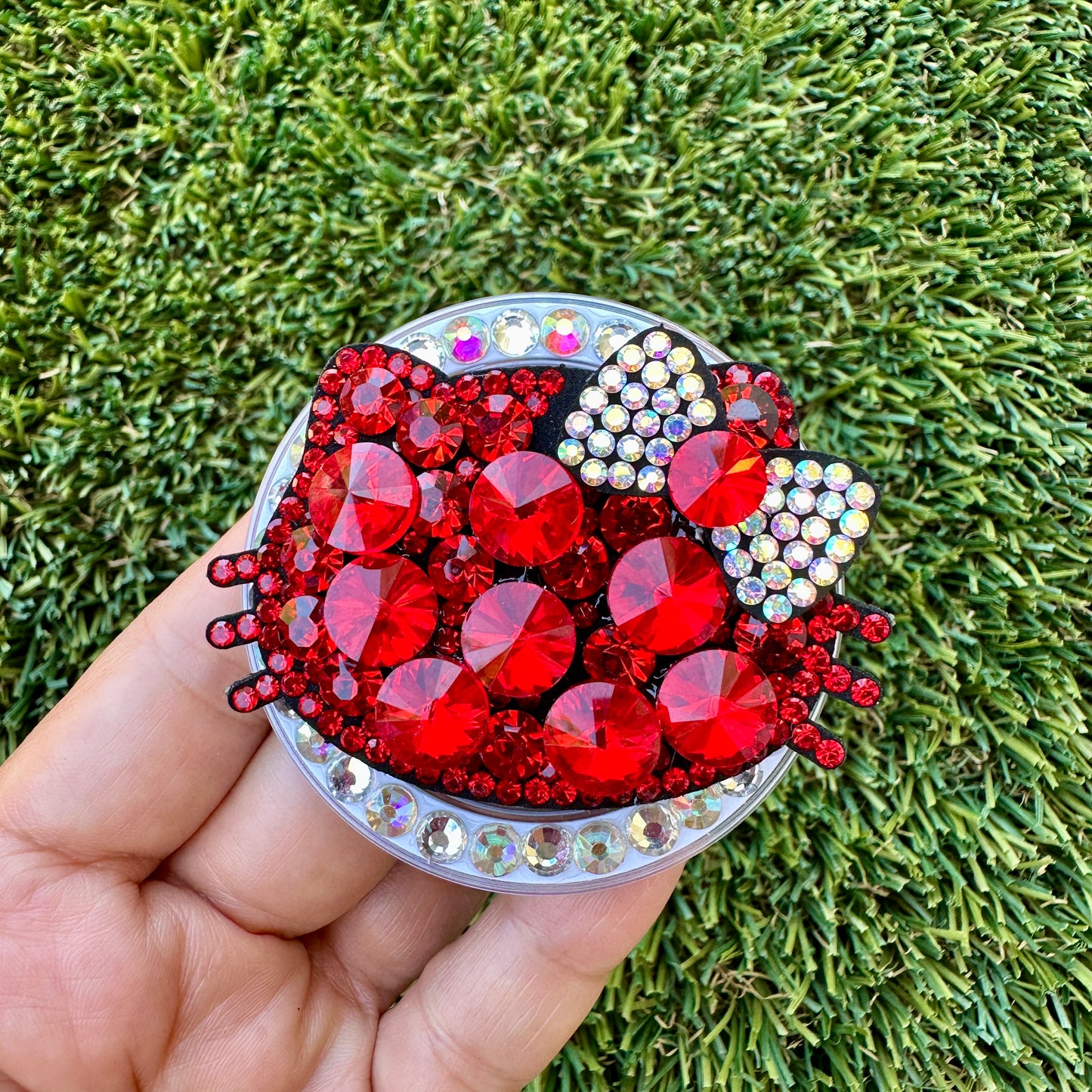 (Copy) Crystal Bling Bling Magnet Rhinestone Phone Grip g27